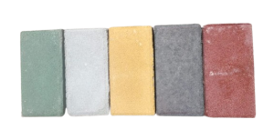 ADOQUÍN PEATONAL DE COLOR